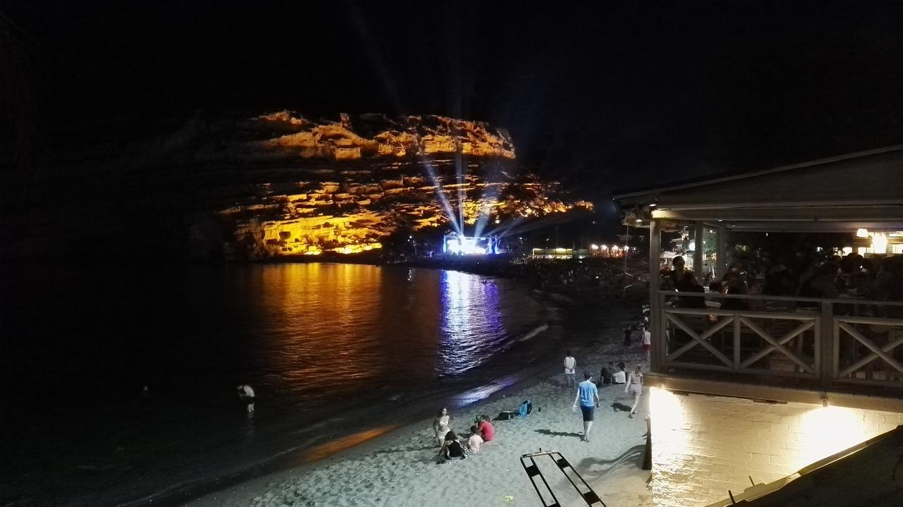 Dimitris Villa Hotel Matala  Bagian luar foto