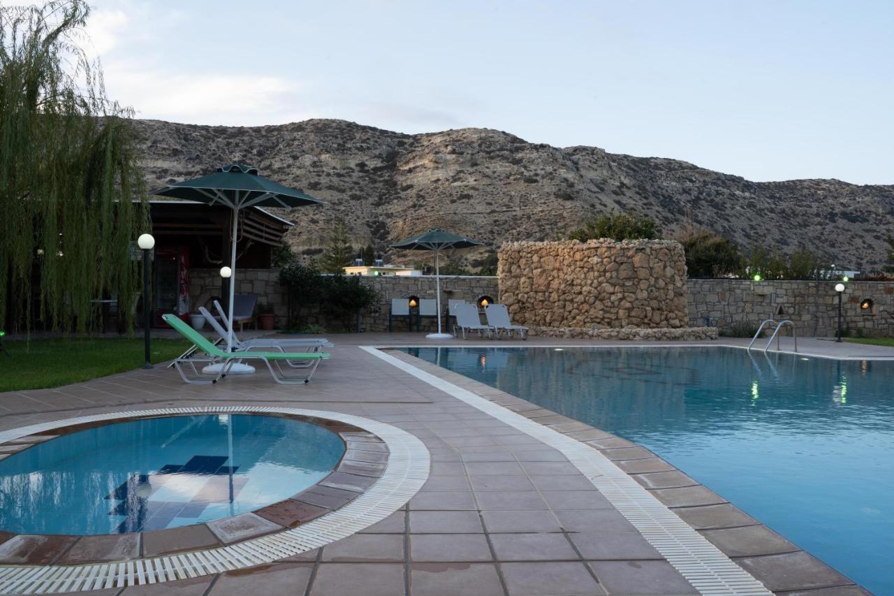 Dimitris Villa Hotel Matala  Bagian luar foto