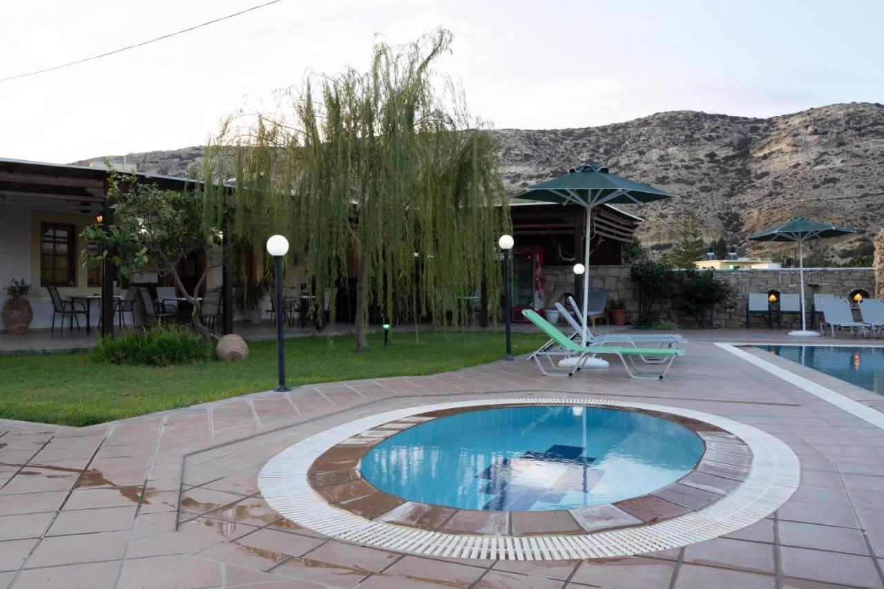 Dimitris Villa Hotel Matala  Bagian luar foto