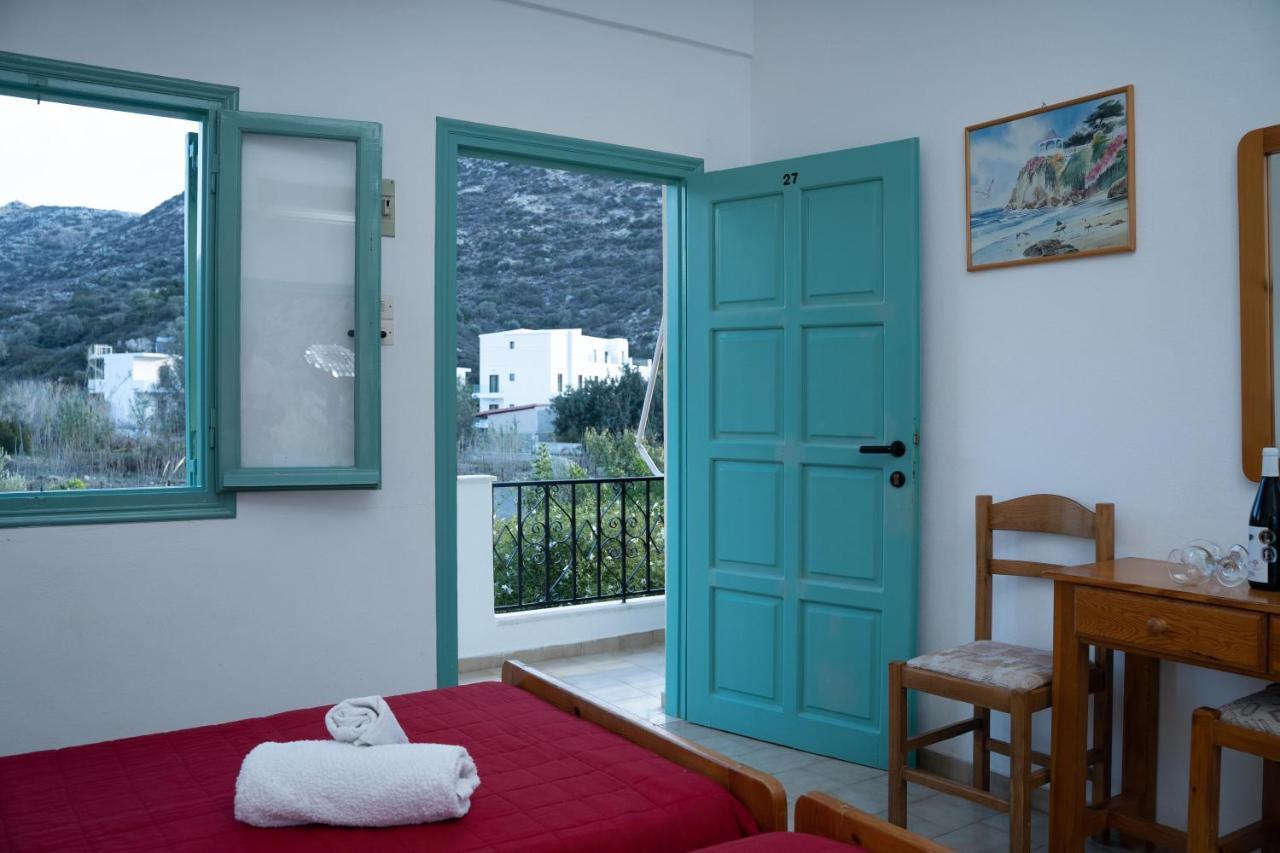 Dimitris Villa Hotel Matala  Bagian luar foto